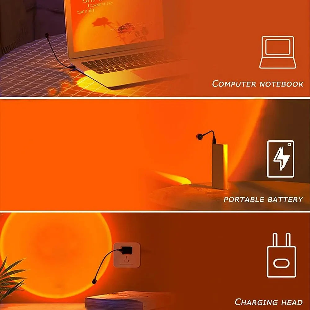 USB Ambient Sunset Lamp