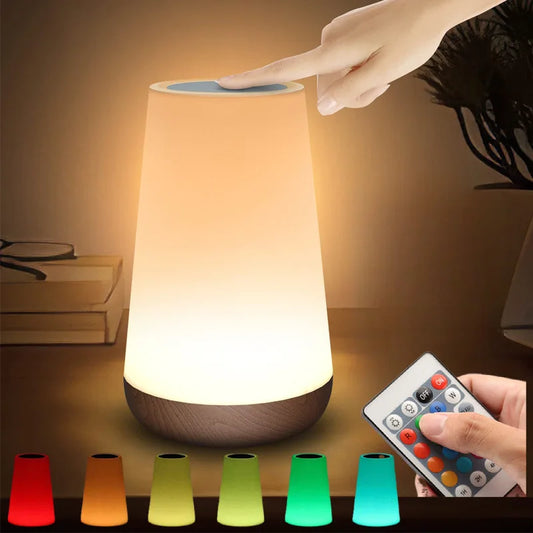 Mood Lighting Pro – 13-Color RGB Table Lamp, Remote & Touch