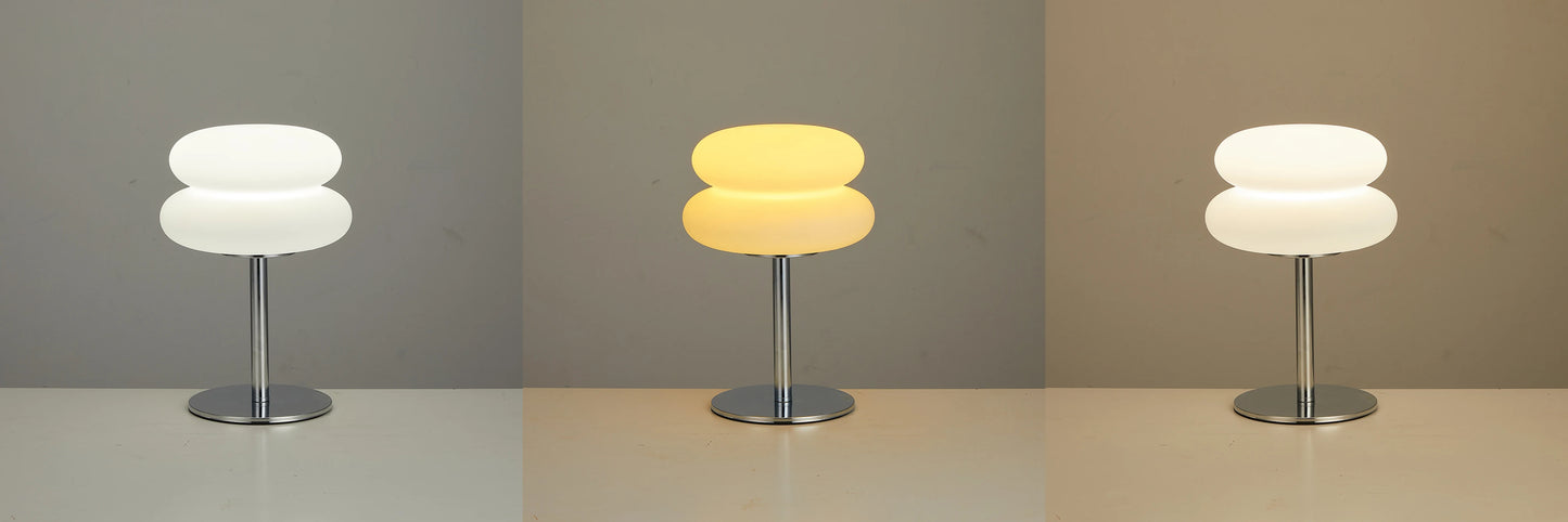 Table lamp bedroom room lamps  USB Plug LED mushroom table lamp Living room dining room ambient lighting(Not glass)