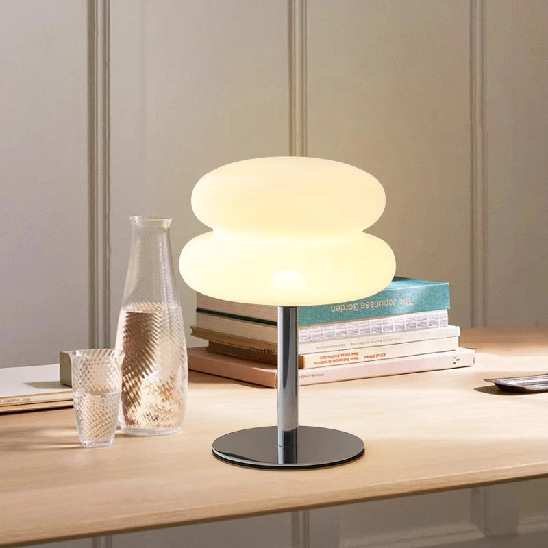 Table lamp bedroom room lamps  USB Plug LED mushroom table lamp Living room dining room ambient lighting(Not glass)